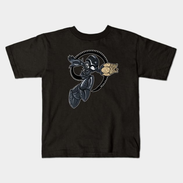 Mega Drone Kids T-Shirt by Littlebluestudios